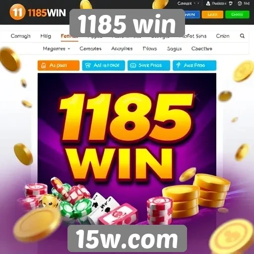 Plataforma 1185 win oferece promoção de jogos